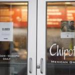 The Chipotle at 1924 Beacon St. was closed on Dec. 8.